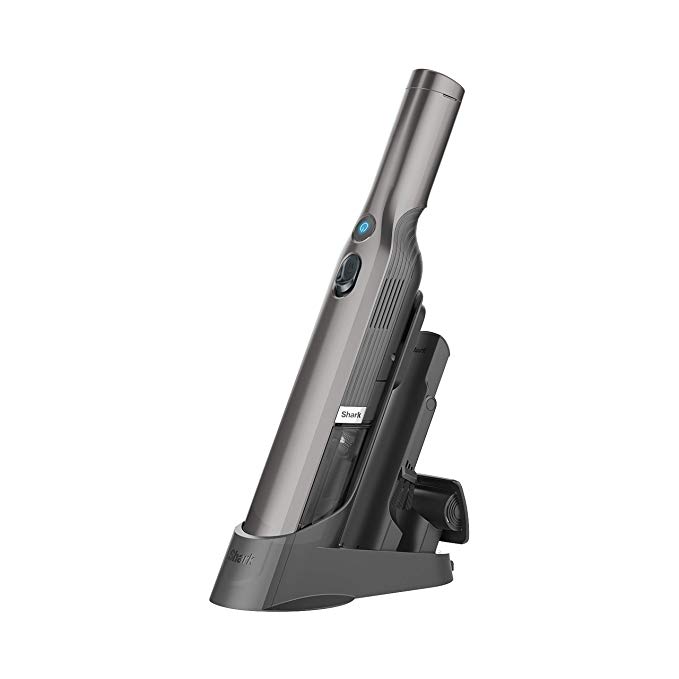 Shark ION W1 Handheld Vacuum, Lightweight at 1.4 Pounds with Powerful Suction, ION Charging Dock, Single Touch Empty and Detachable Dust Cup (WV201)