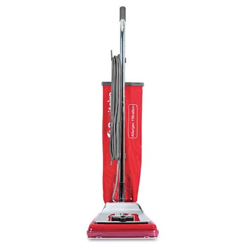 Sanitaire SC886F TRADITION Upright Vacuum with Shake-Out Bag, 17.5 lb, Red