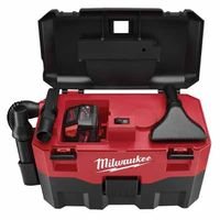 MILWAUKEE ELECTRIC TOOL 0880-20 Cordless Lithium-Ion Wet/Dry Vaccum CLEANER, 15.75