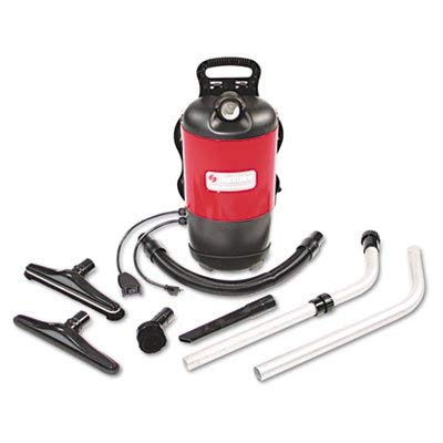Commercial Backpack Vacuum, 11.5lb, Red