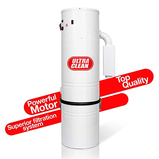 Ultra Clean All Steel Canadian Made Top Quality Central Vacuum Power Unit 7,500 Sq. Foot Homes