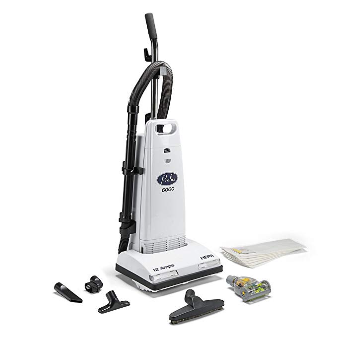 New Prolux 8000 Commercial Upright Vacuum with Sealed HEPA Filtration