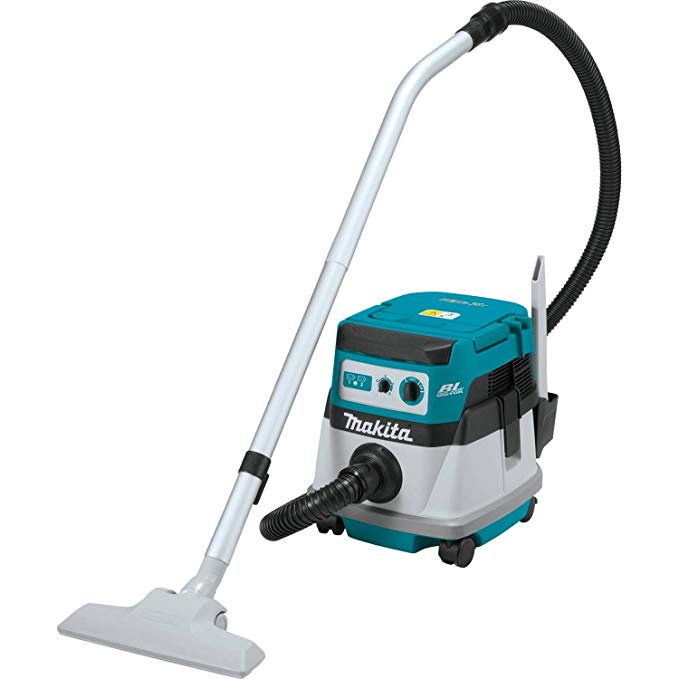 Makita XCV06Z 18V X2 LXT Lithium-Ion Brushless Cordless 2.1 gallon Wet/Dry Dust Extractor/Vacuum - Tool Only