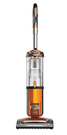 Shark Rocket Professional Upright Corded Bagless Vacuum for Carpet and Hard Floor with Pet Power Brush and Anti-Allergy Seal (NV480), Gray and Orange