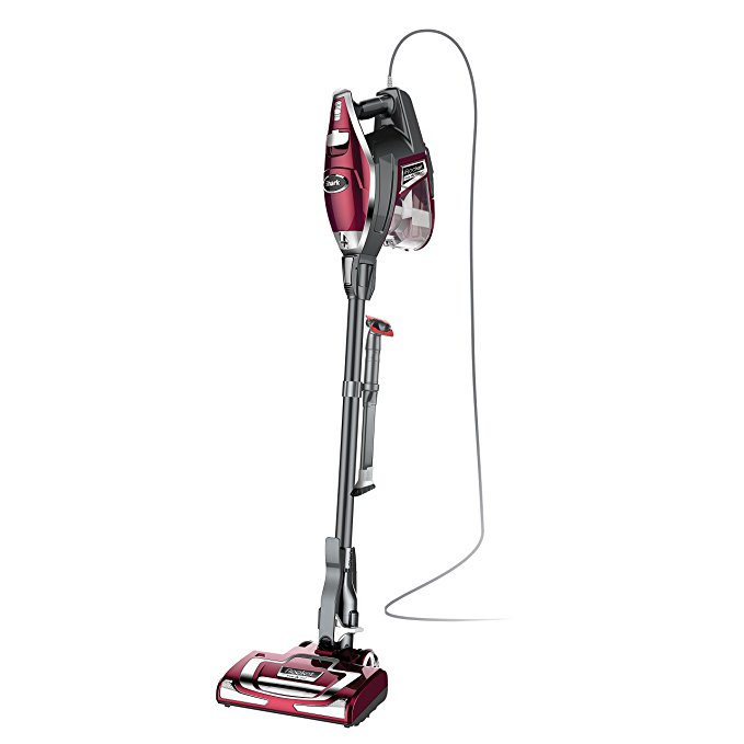 Shark Rocket TruePet Ultra-Light Corded Bagless Vacuum Converts to Hand Vacuum with Pet Tool and Hard Floor Hero Attachment (HV322), Bordeaux