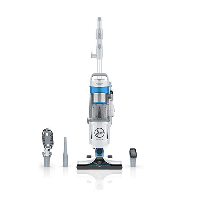 Hoover React Steerable Bagless Upright Vacuum UH73105PC