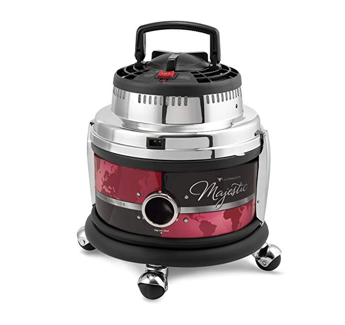 THE LATEST FILTER QUEEN MAJESTIC CANISTER VACUUM W/ CHARCOAL FILTERS & MORE!