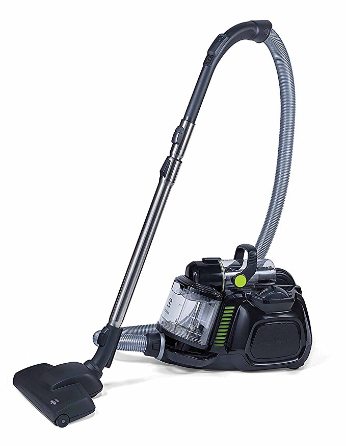 Electrolux EL4021A Silent Performer Bagless Canister Vacuum with 3-in-1 Crevice Tool and HEPA Filter, Black
